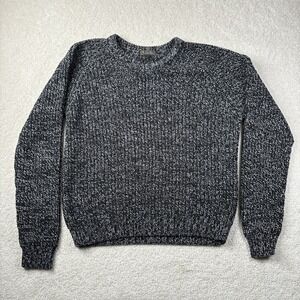 PG Field Jumper Chunky Knit Country Fisherman Sweater V Neck Men's Large